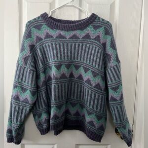 Vintage viking wool sweater